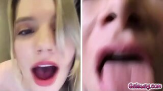 Kenna ਅਤੇ Serene ਬਣਾ ਦਿੰਦਾ ਹੈ ਨੂੰ ਬਾਹਰ squirting ਦੁਆਰਾ ਕੰਪਿਊਟਰ